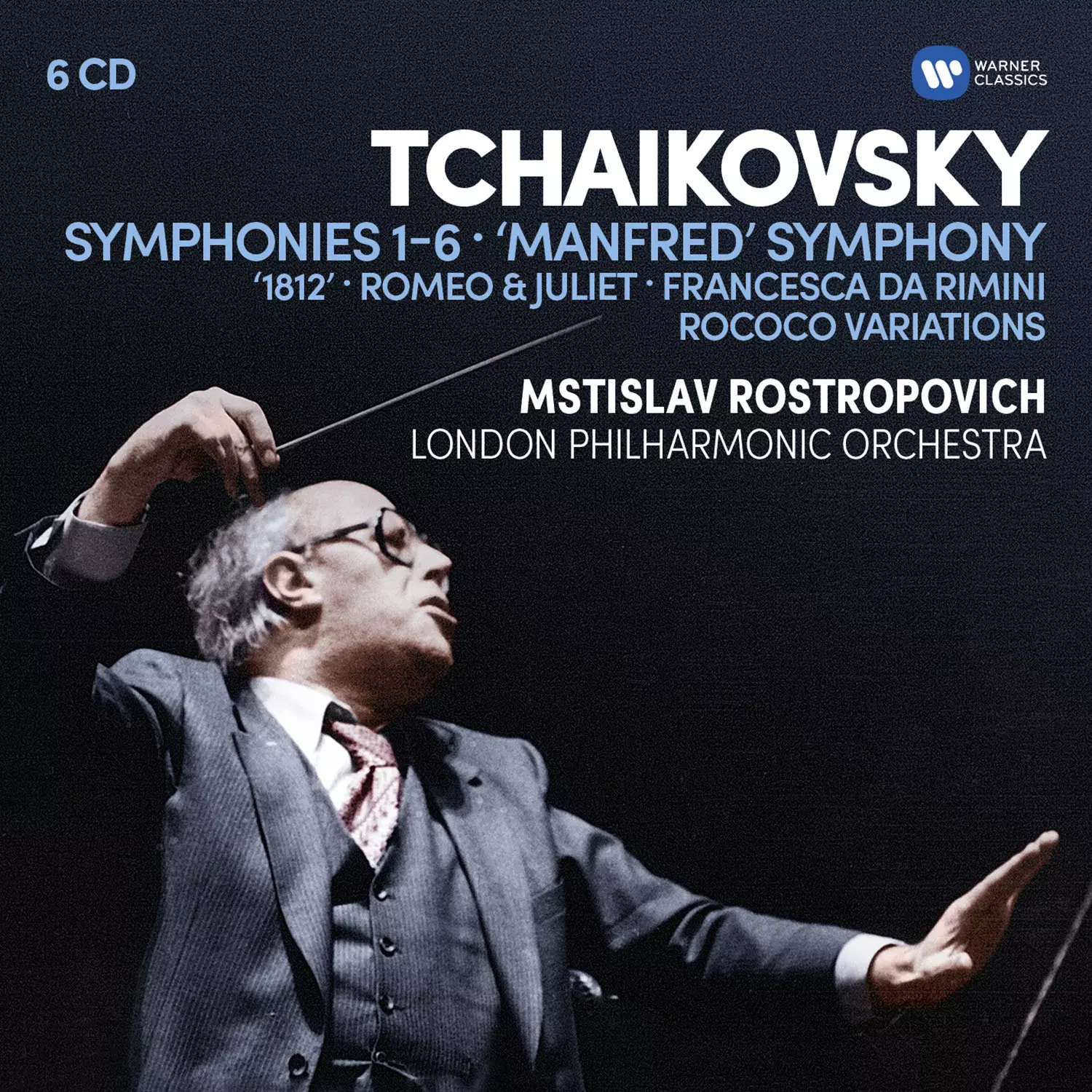 Tchaikovsky: Symphonies 1-6, Manfred Symphony, Overtures, Rococo variations