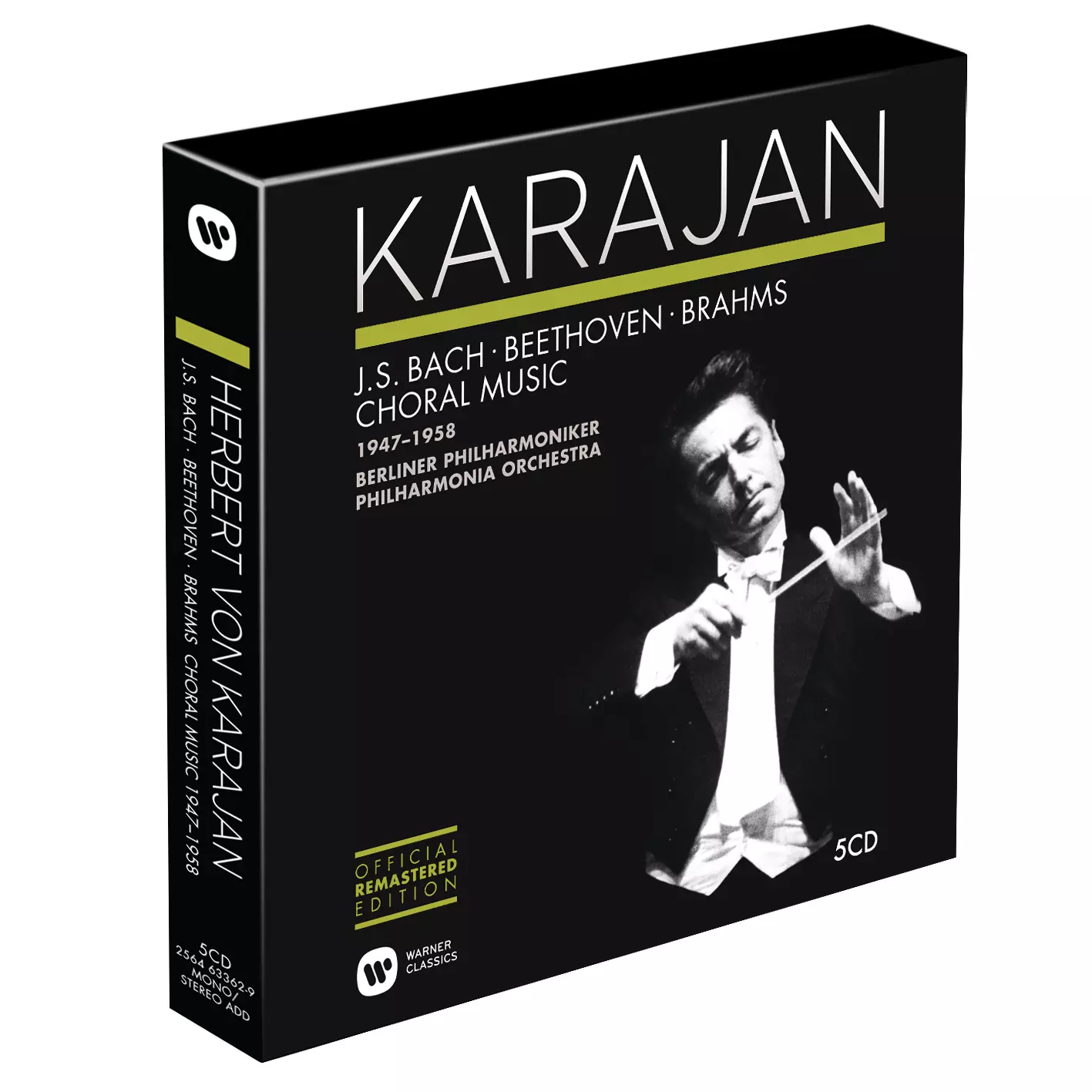 Karajan 2014: Choral & Vocal recordings Oct 1947 - Sep 1958