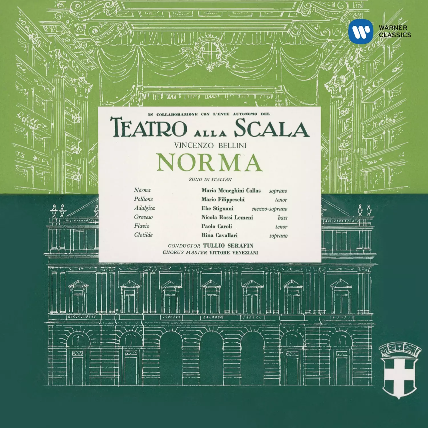 Bellini: Norma (1954 - Serafin) - Callas Remastered