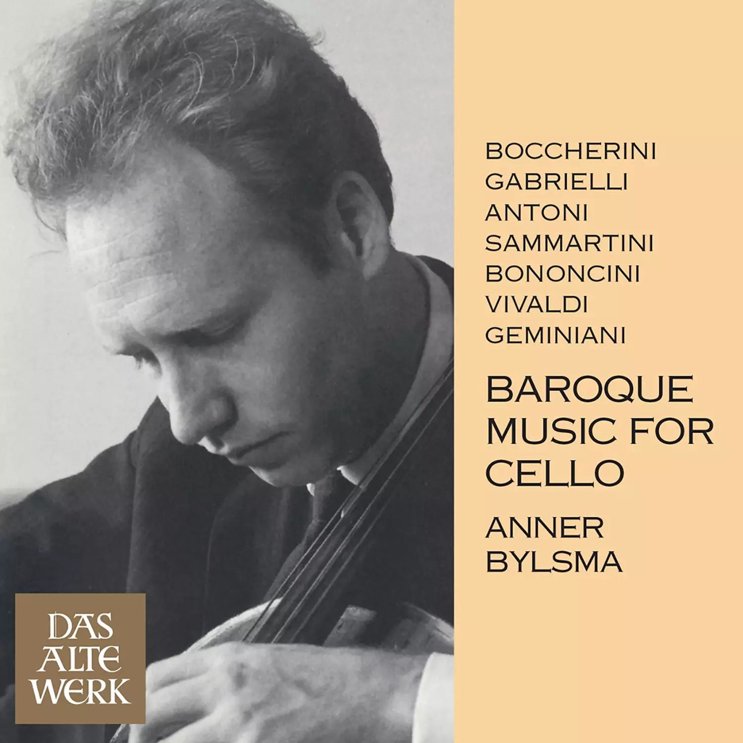 Baroque Music for Cello (DAW50)