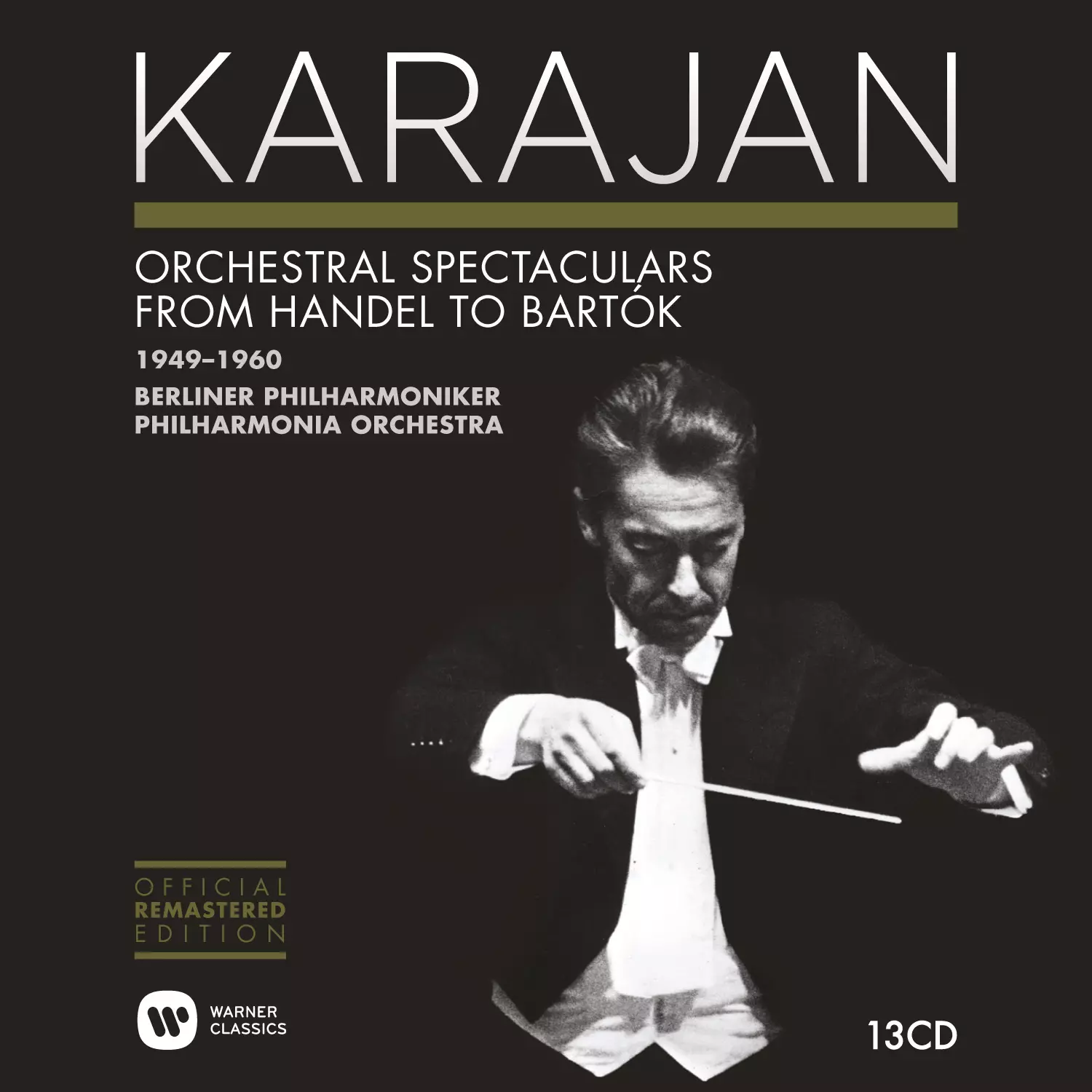 Orchestral Spectaculars: Handel to Bartók - Philharmonia & BPO 1949-1960
