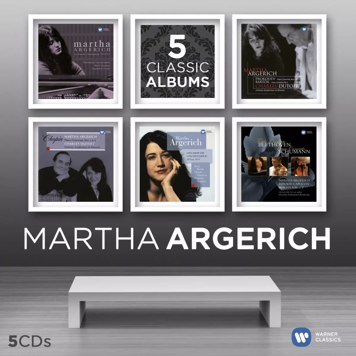 Martha Argerich - Five Classic Albums