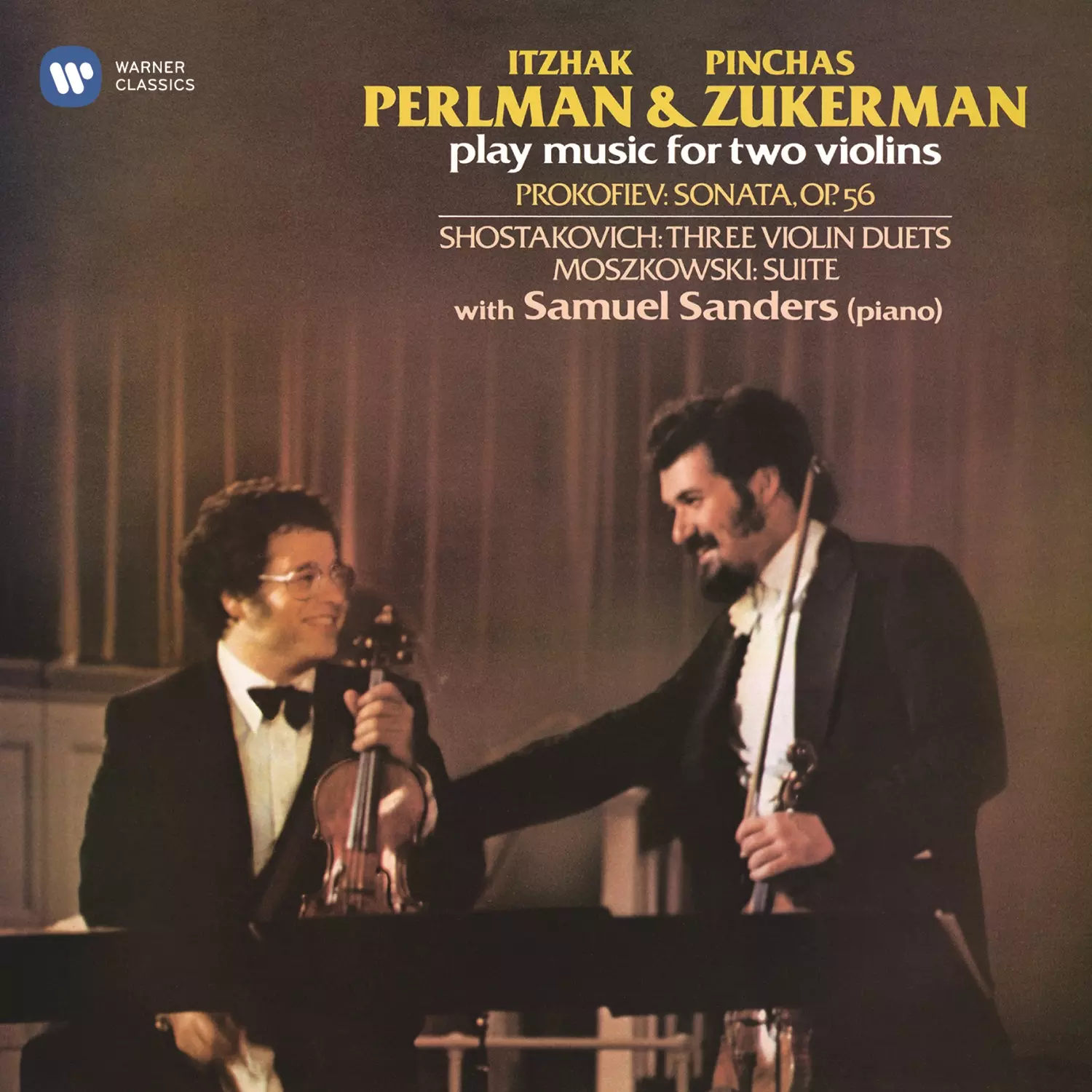 Perlman plays Bartók, Moszkowski, Shostakovich & Prokofiev