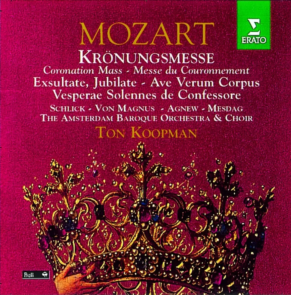Mozart: Krönungsmesse KV 317, Ave Verum Corpus KV 618