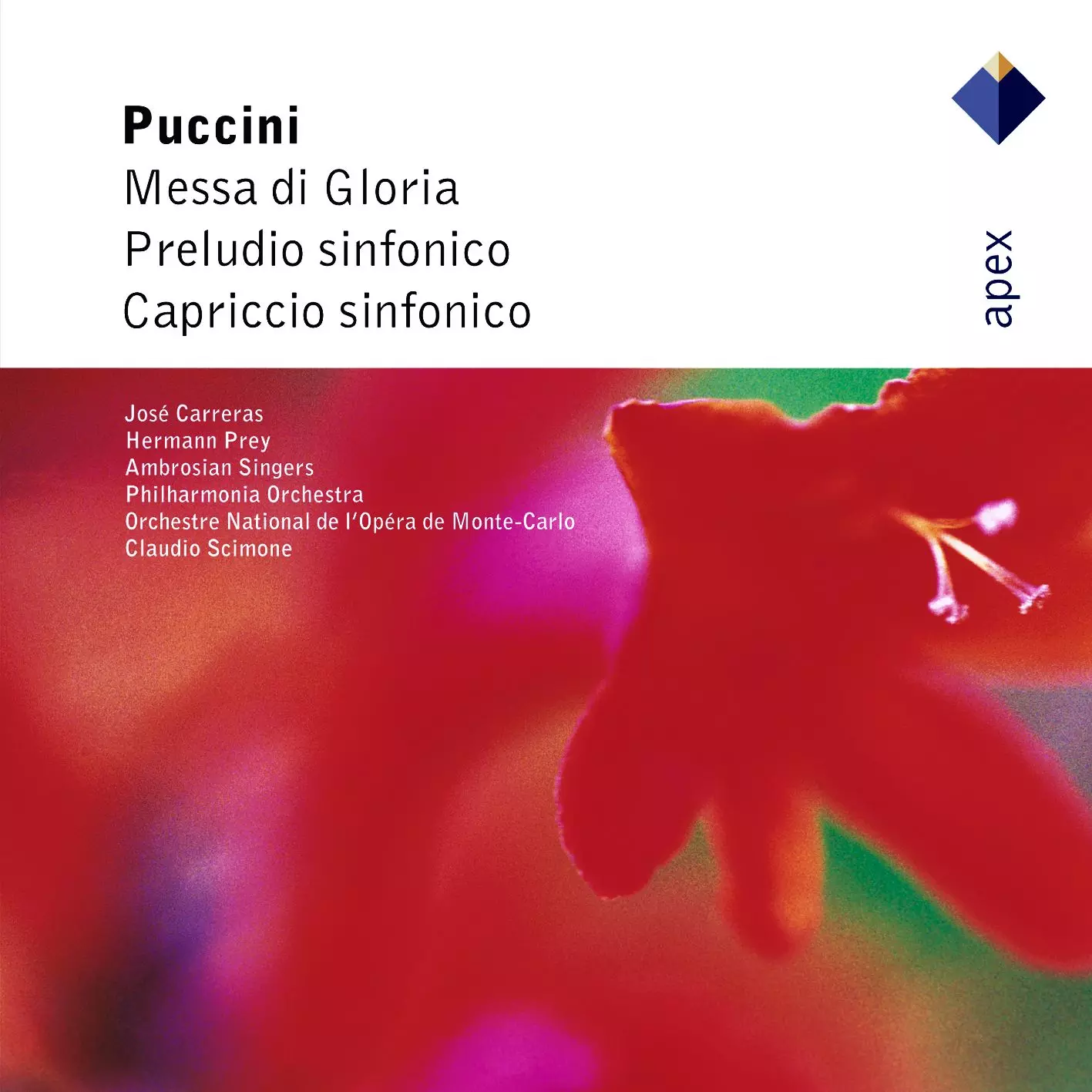 Puccini : Messa di Gloria, Preludio sinfonico & Capriccio sinfonico