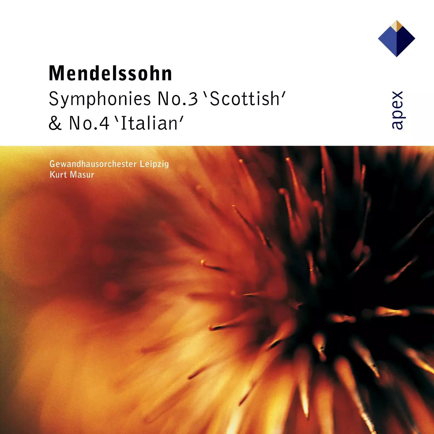 Mendelssohn: Symphonies No. 3 'Scottish' & 4 'Italian'