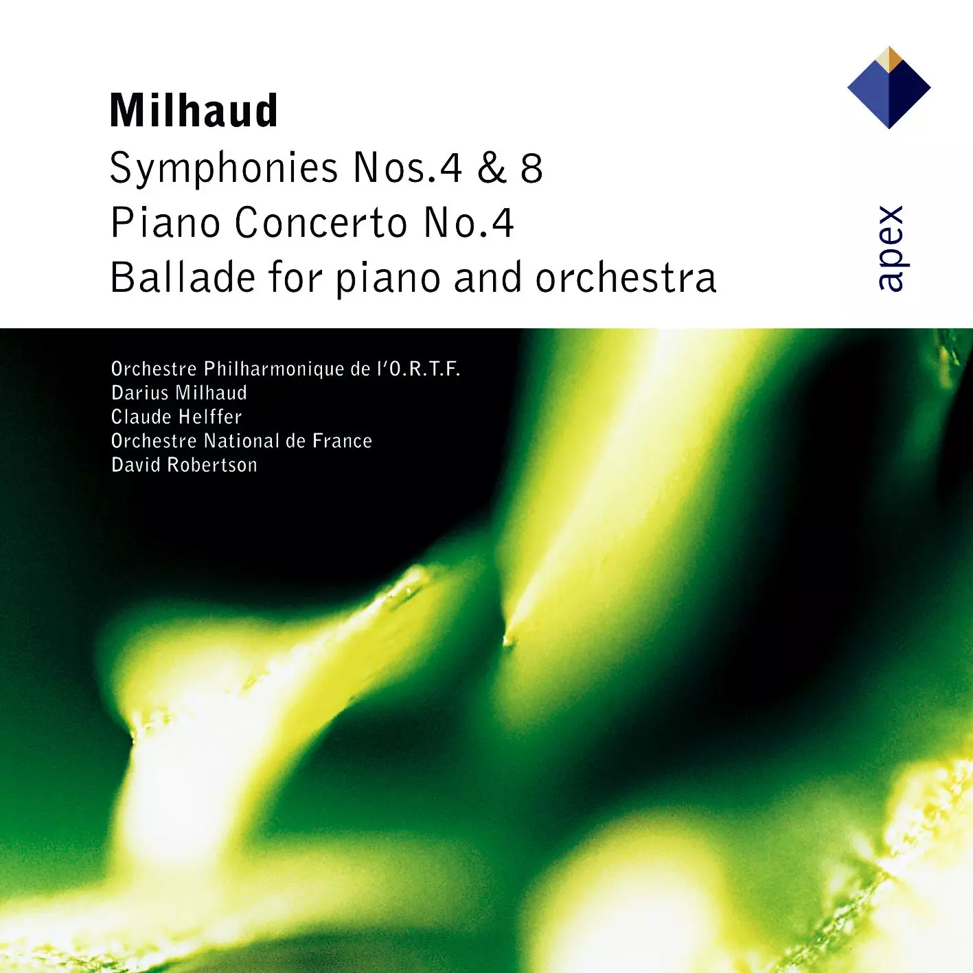 Milhaud: Symphonies Nos 4 & 8 & Piano Concerto No.4