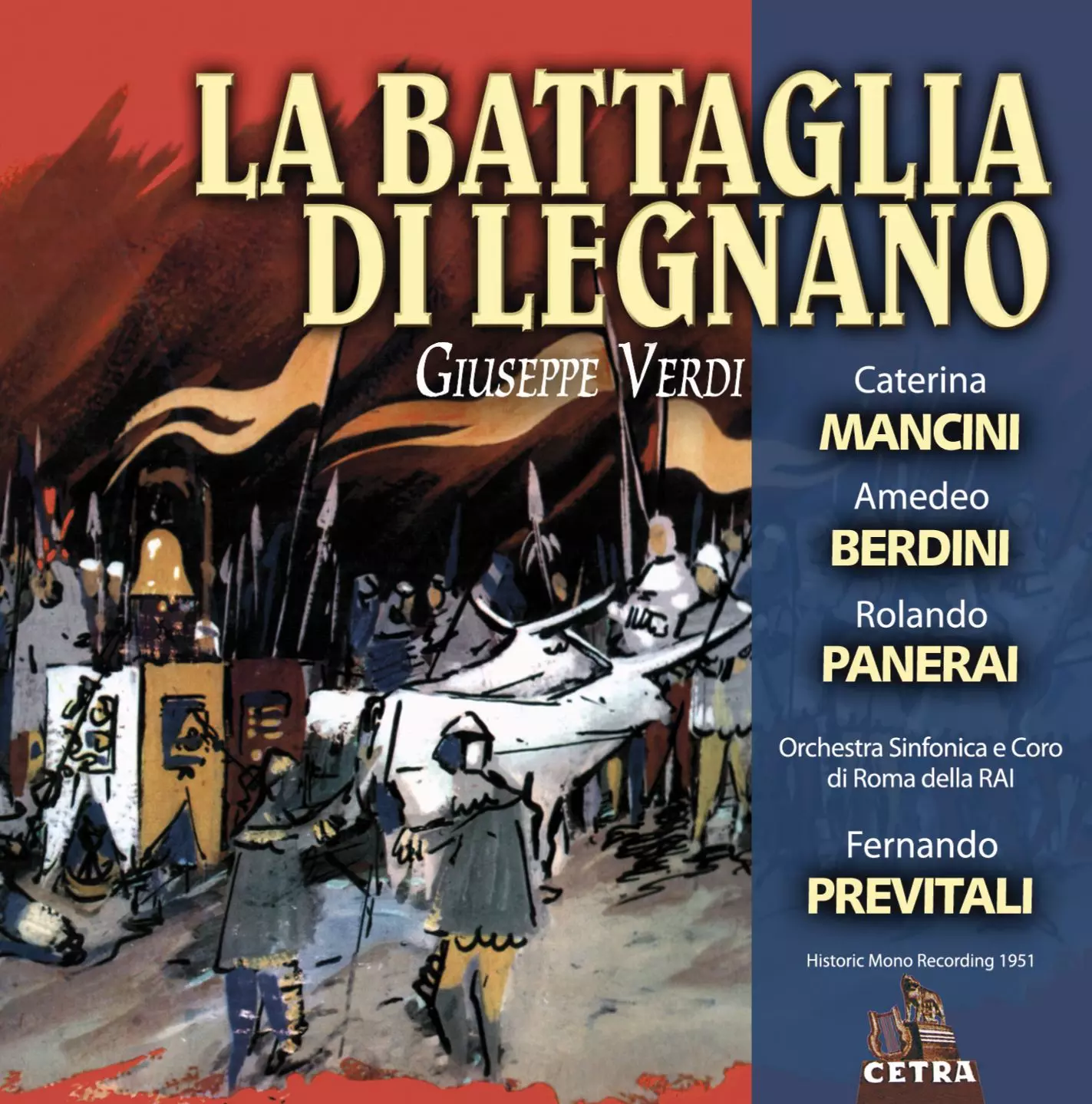 Cetra Verdi Collection: La battaglia di Legnano