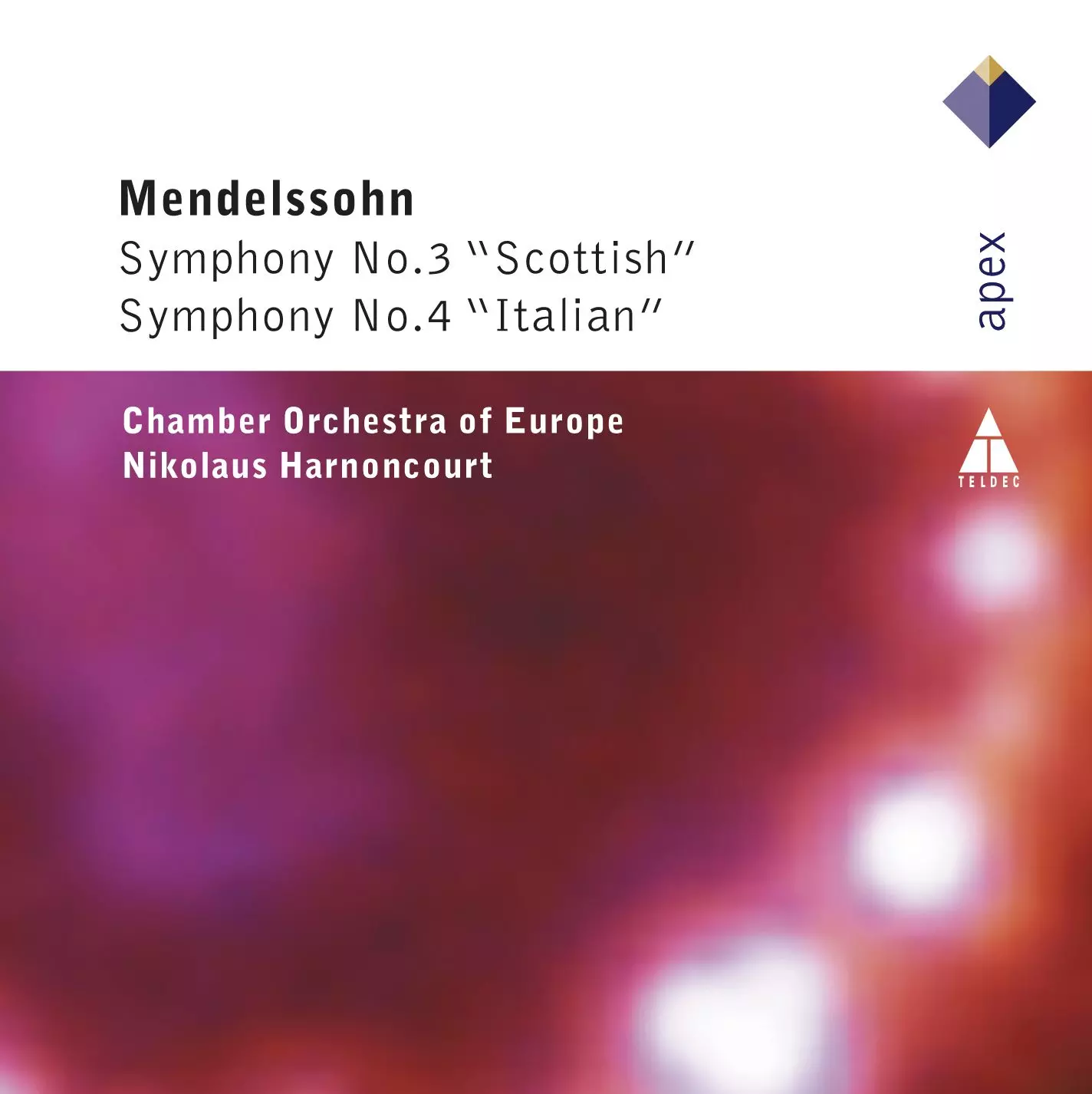 Mendelssohn: Symphonies No. 3 & 4