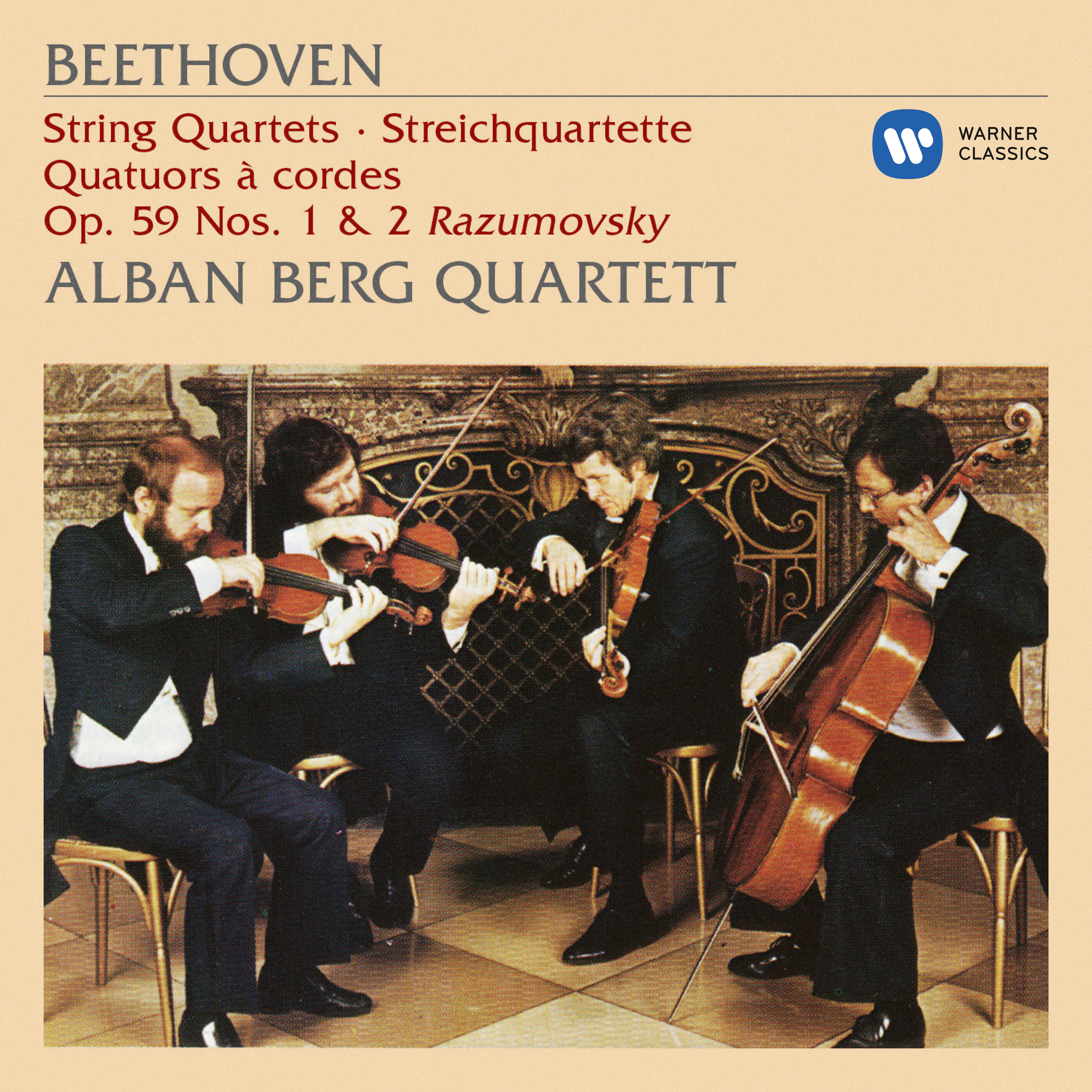 Beethoven: String Quartets, Op. 59 Nos. 1 & 2 “Razumovsky