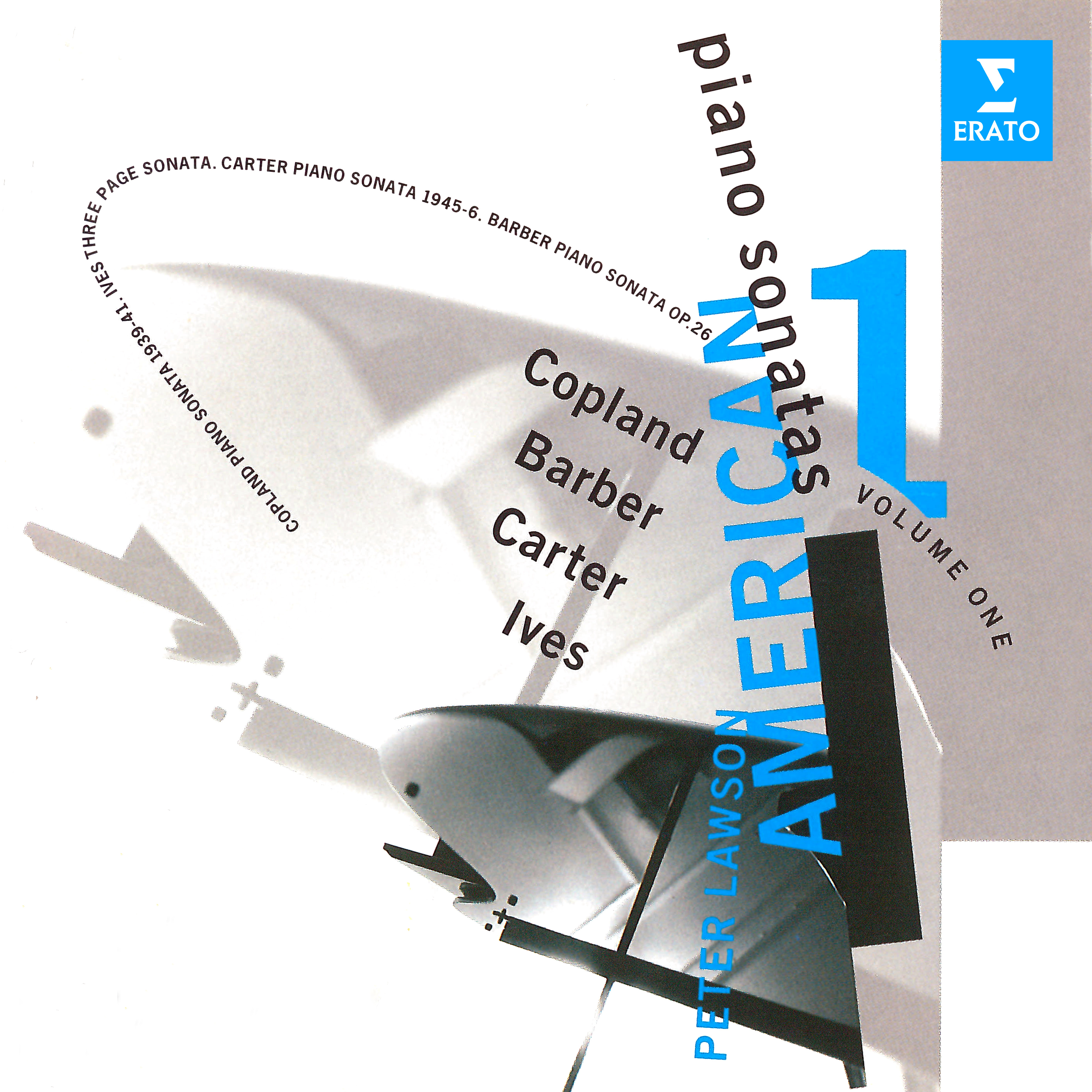 【中古】 American Piano Sonatas 1 AaronCopland 作曲 ,CharlesEIves 作曲 ,ElliottCarter 作曲 ,SamuelBarber 作曲 ,PeterLawson American Piano Sonatas, Vol. 1: Copland, Barber, Carter & Ives