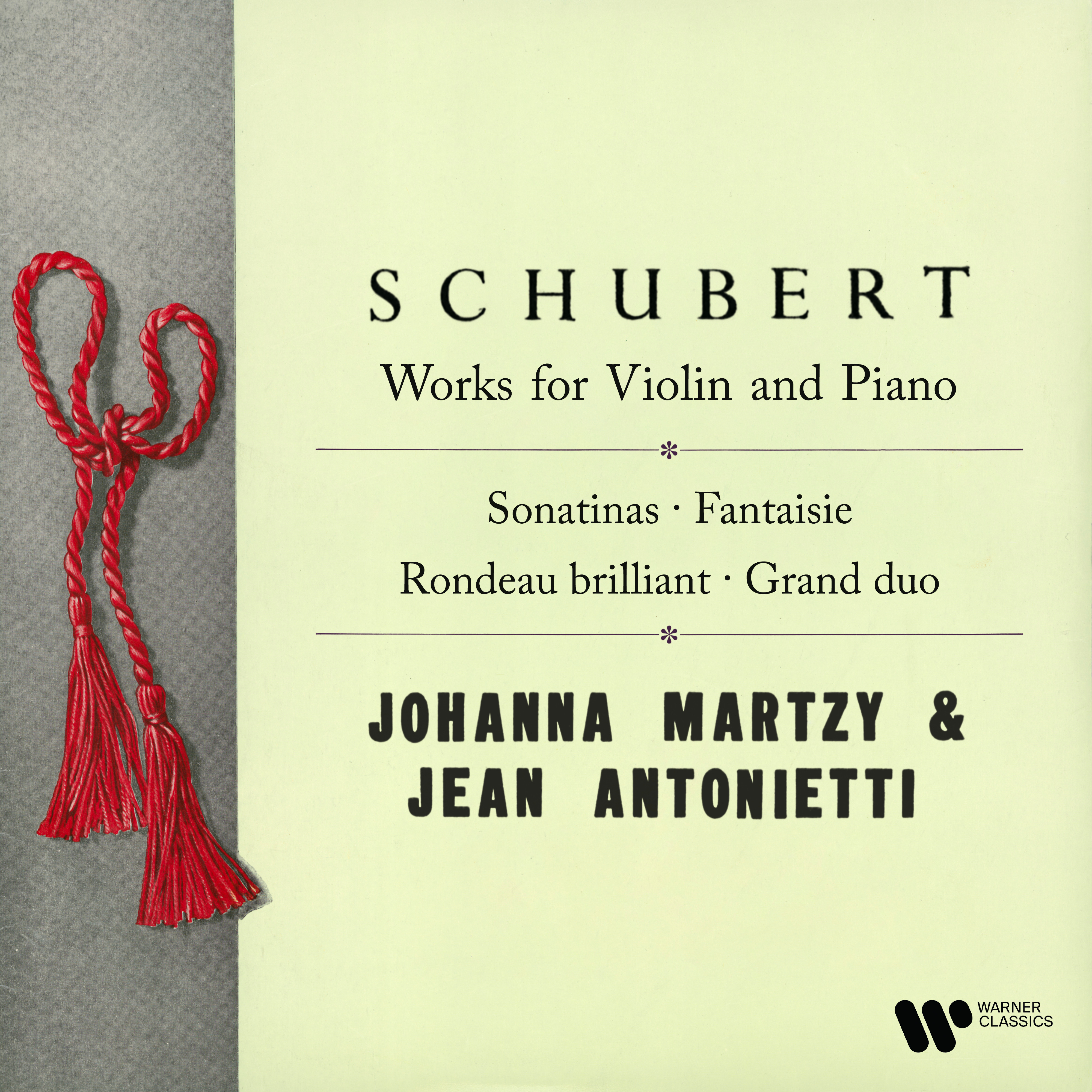 Schubert: Works for Violin and Piano | Warner Classics