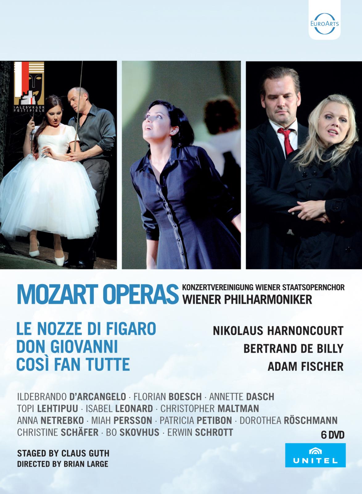 The Mozart-Da Ponte Operas■モーツァルト研究 880242588173_DVD_Mozart-Box-