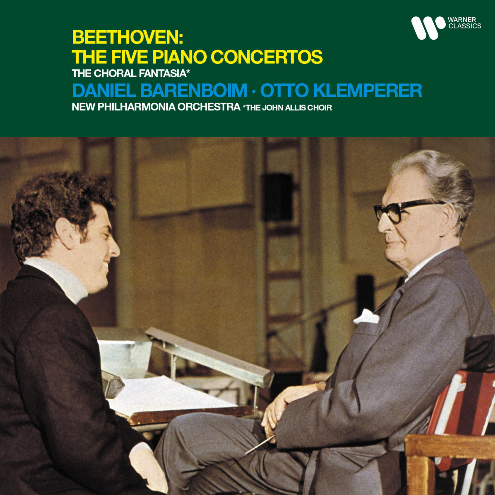 (未使用･未開封品)　Daniel Barenboim - Beethoven Piano Concertos 1-5 [Blu-ray] og8985z Beethoven: Piano Concertos 1-5/Choral Fantasia - Daniel