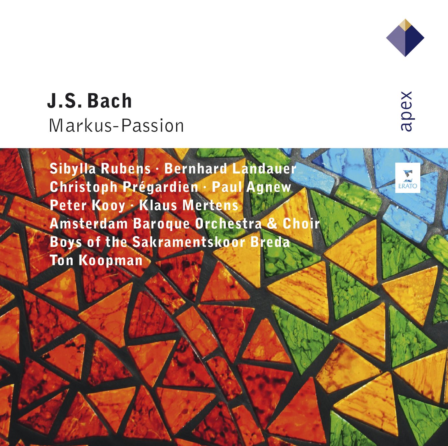 Bach St Mark s Passion Warner Classics