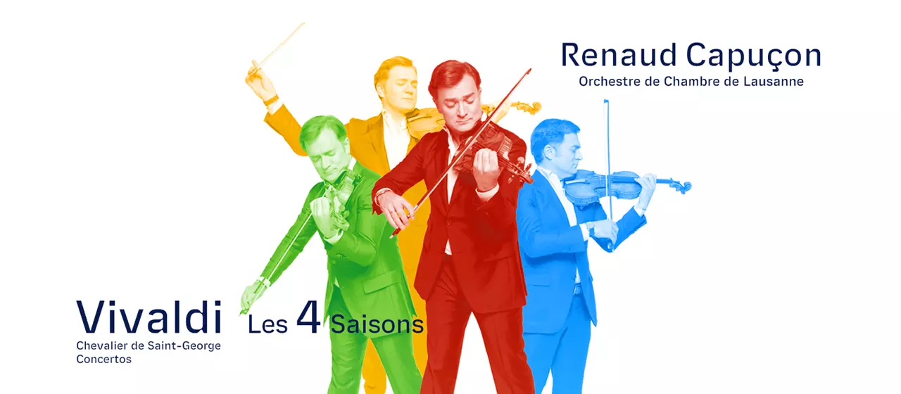 Renaud Capuçon Vivaldi: The Four Seasons - Chevalier de Saint-George: Violin Concertos Op.5 & Op.8