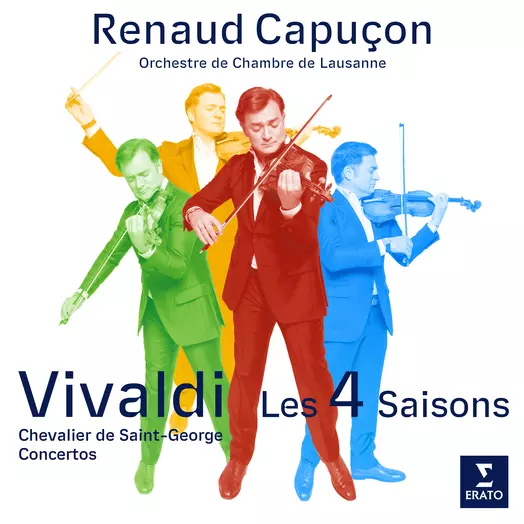 Renaud Capuçon - Vivaldi: The Four Seasons - Chevalier de Saint-George: Violin Concertos Op.5 & Op.8