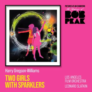 Two girls with sparklers