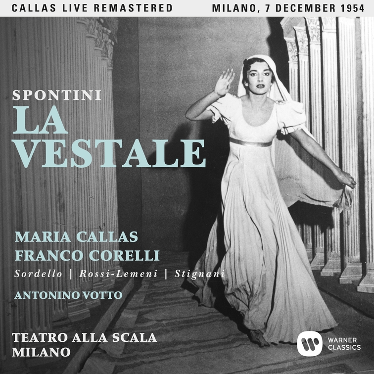 Spontini: La vestale (1954 - Milan) - Callas Live Remastered | Warner ...