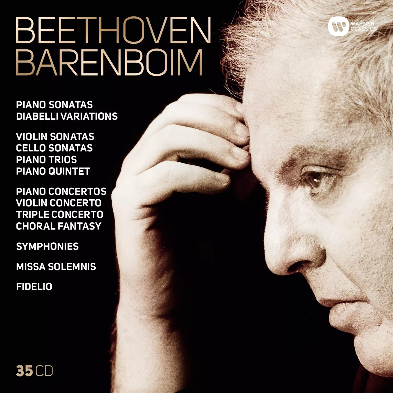 Beethoven: Symphonies, Overtures, Concertos, Choral Fantasy, Missa Solemnis, Fidelio, Diabelli Variations, Piano, Violin & Cello Sonatas, Piano Trios, Piano Quintet