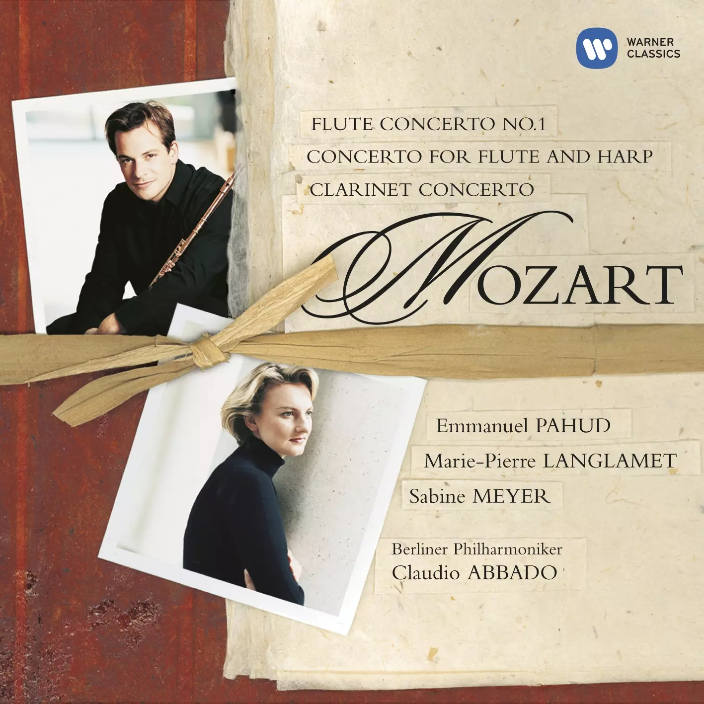Mozart: Flute, Harp & Clarinet Concertos