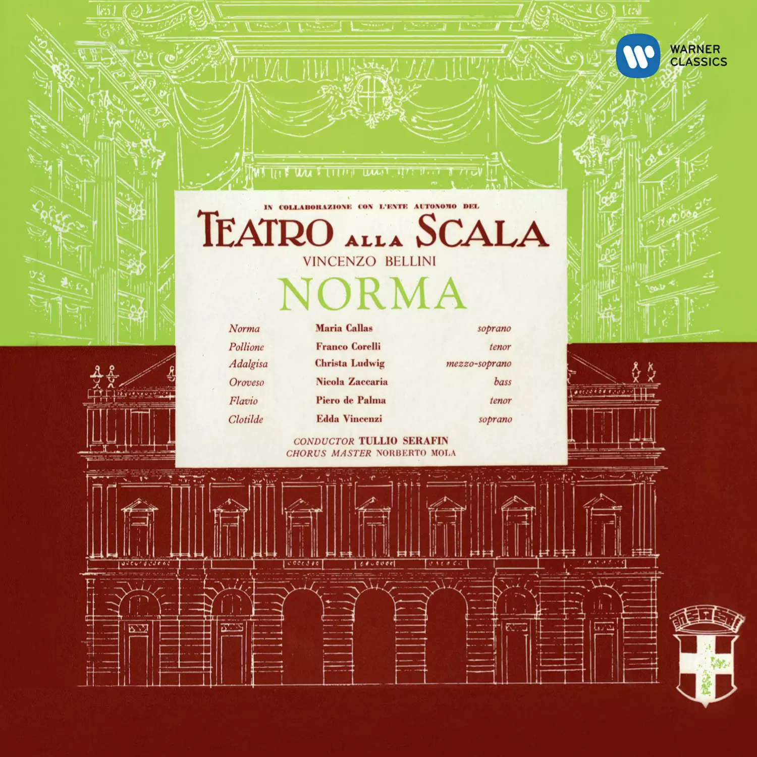 Bellini: Norma (1960 - Serafin) - Callas Remastered | Warner Classics