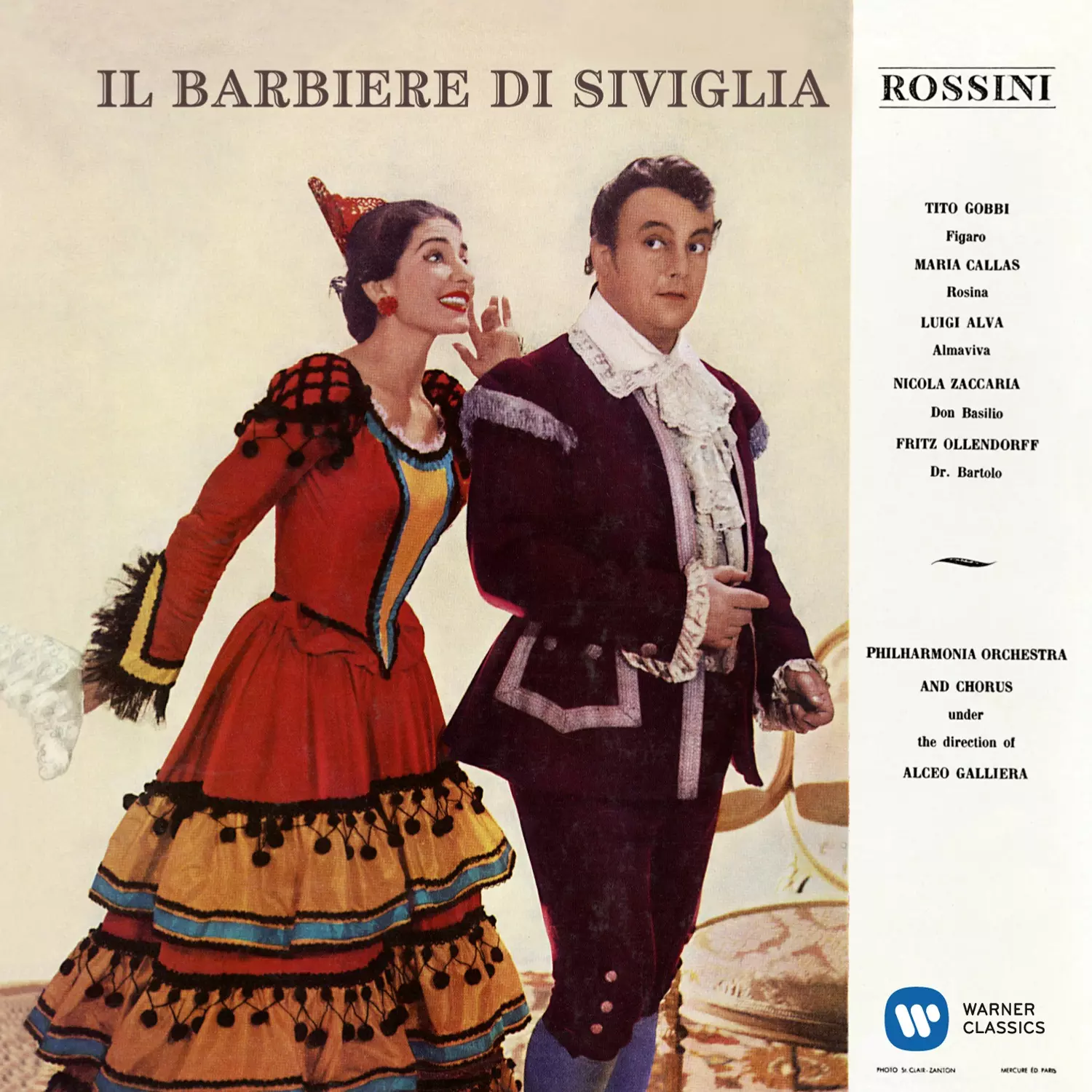 Højttaler velgørenhed mesh Rossini: Il barbiere di Siviglia (1957 - Galliera) - Callas Remastered |  Warner Classics