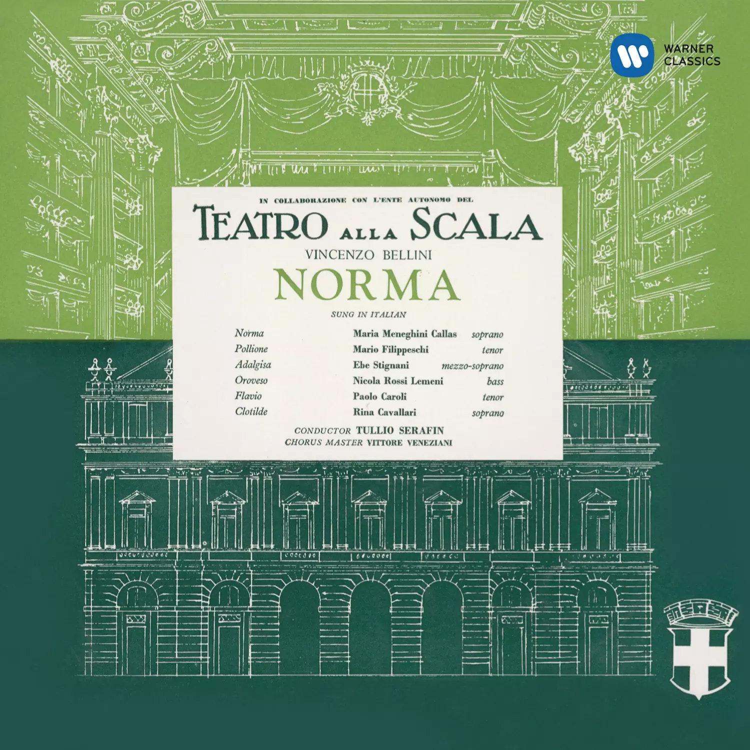 Bellini: Norma (1954 - Serafin) - Callas Remastered | Warner Classics