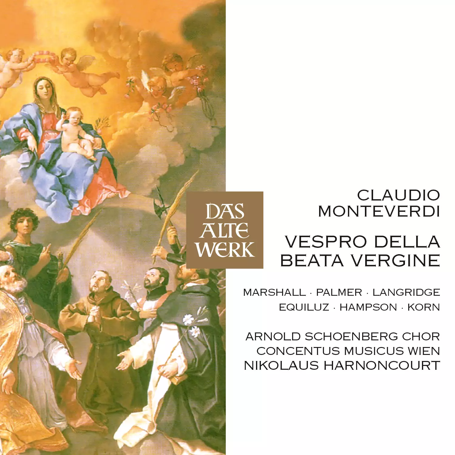 Monteverdi : Vespro della Beata Vergine