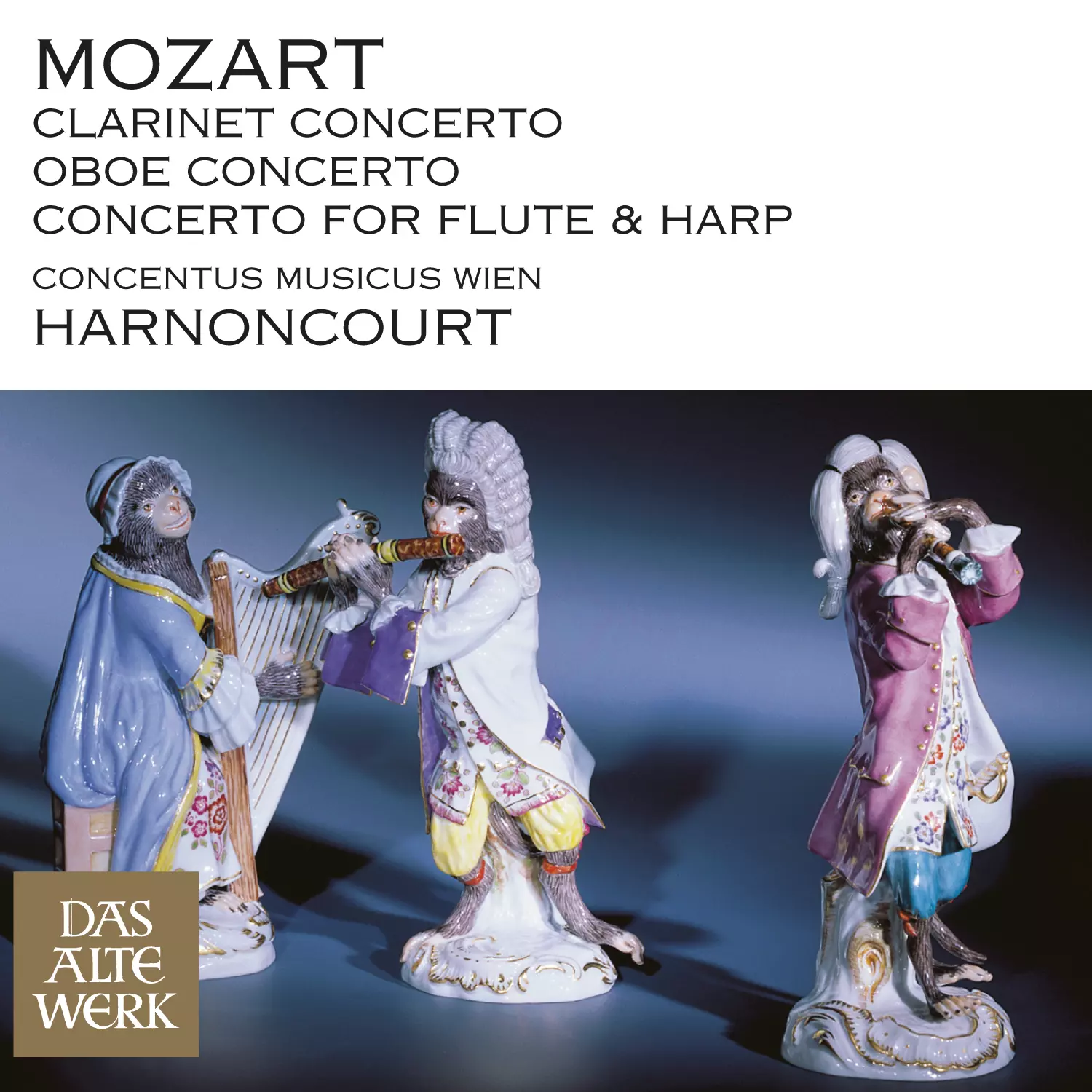Mozart: Clarinet Concerto, Oboe Concerto & Concerto for Flute and Harp