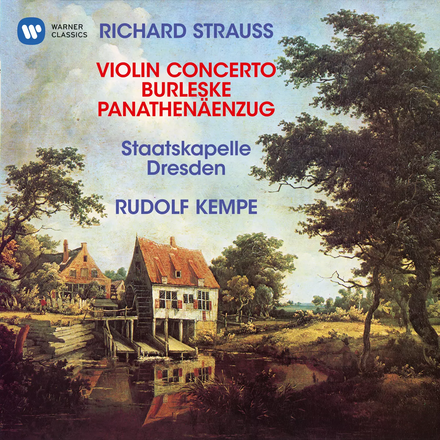 Strauss: Violin Concerto, Op. 8, Burleske for Piano and Orchestra & Panathenäenzug, Op. 74