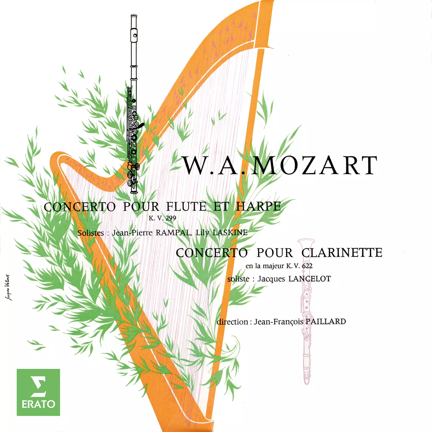 Mozart: Concerto pour flûte et harpe, K. 299 & Concerto pour clarinette, K. 622