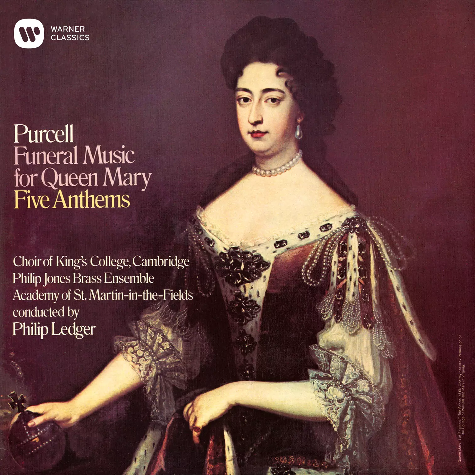 Purcell: Funeral Music for Queen Mary & Anthems