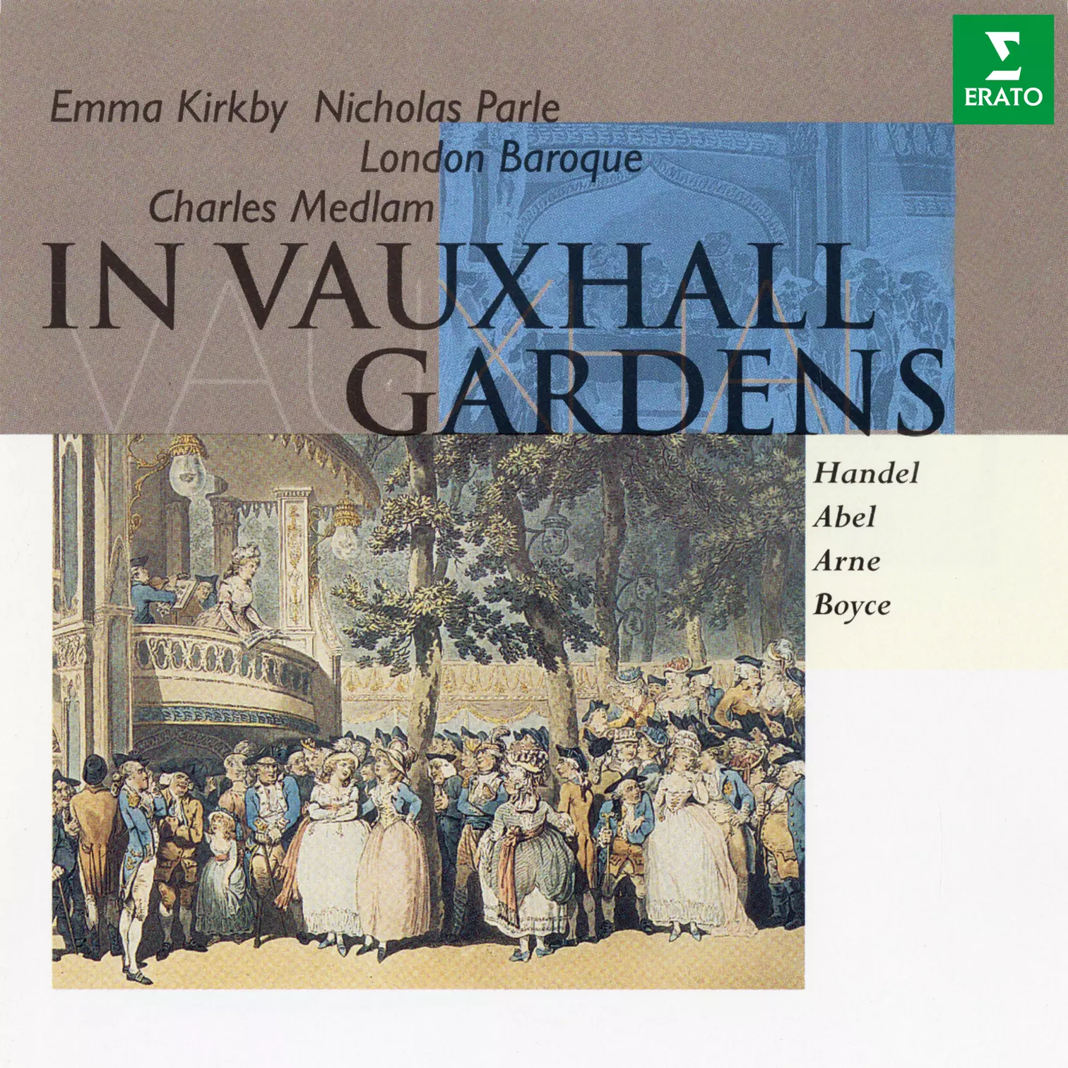 In Vauxhall Gardens: Music by Handel, Abel, Arne & Boyce
