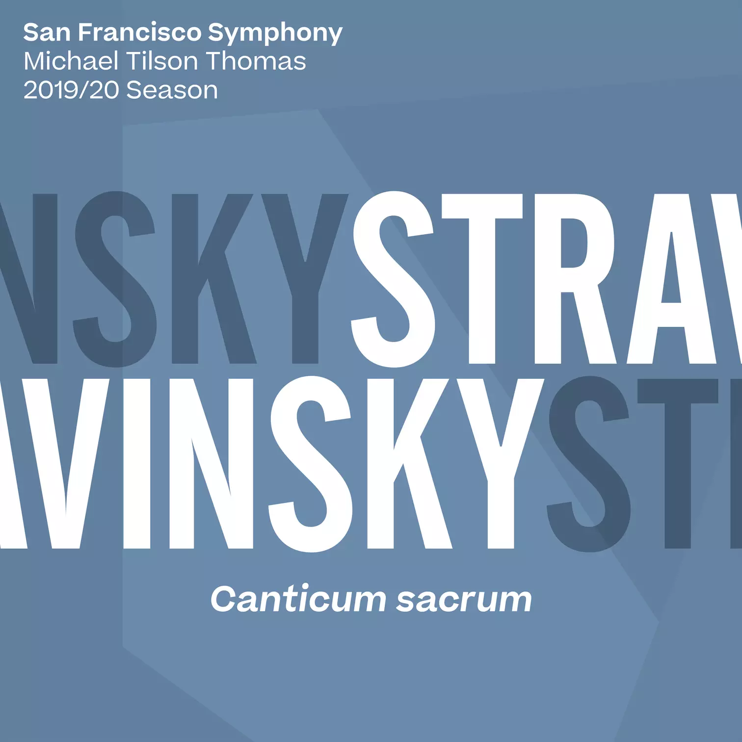 Stravinsky: Canticum sacrum