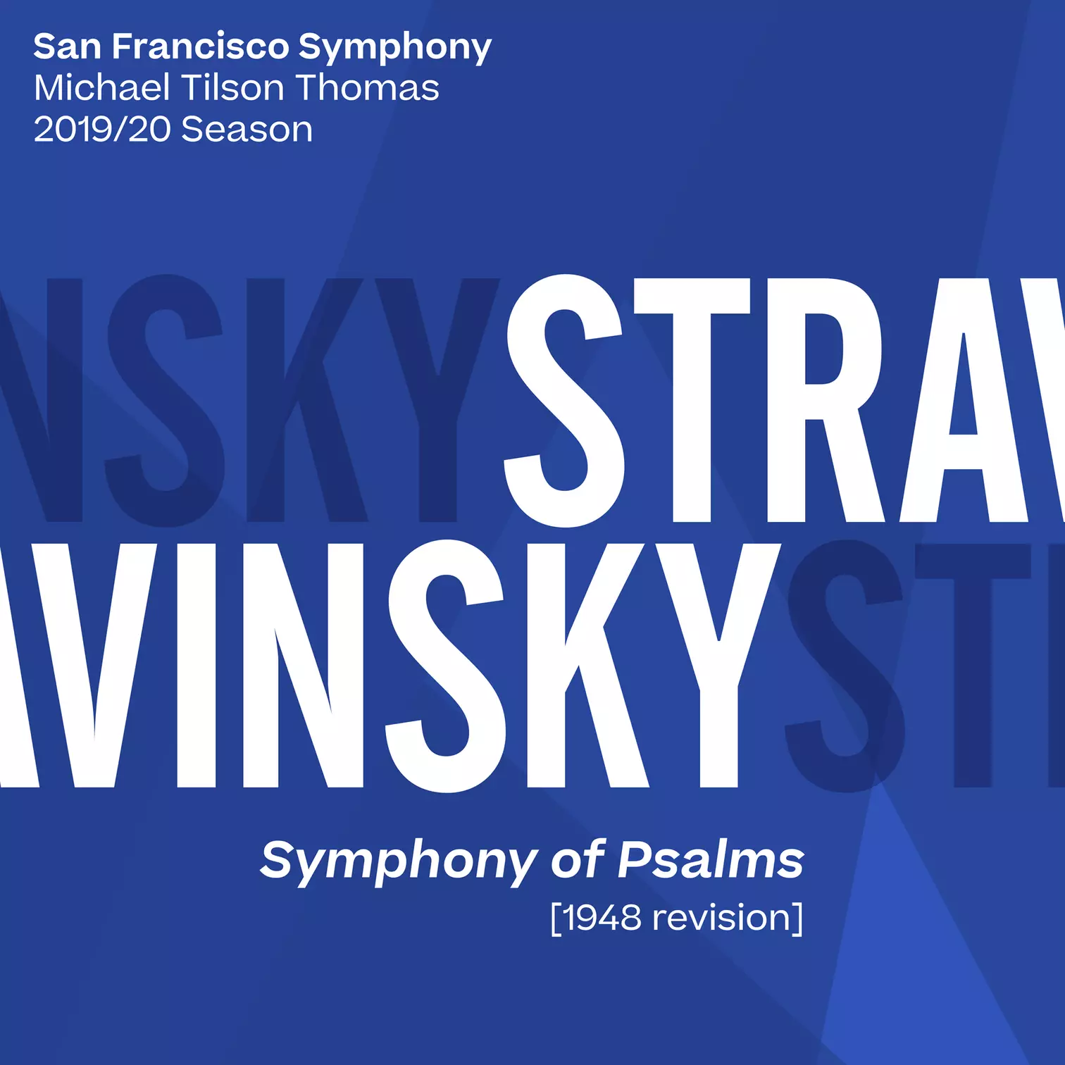 Stravinsky: Symphony of Psalms [1948 Revision]