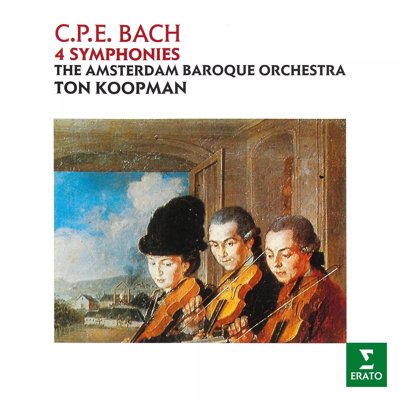 CPE Bach: 4 Symphonies