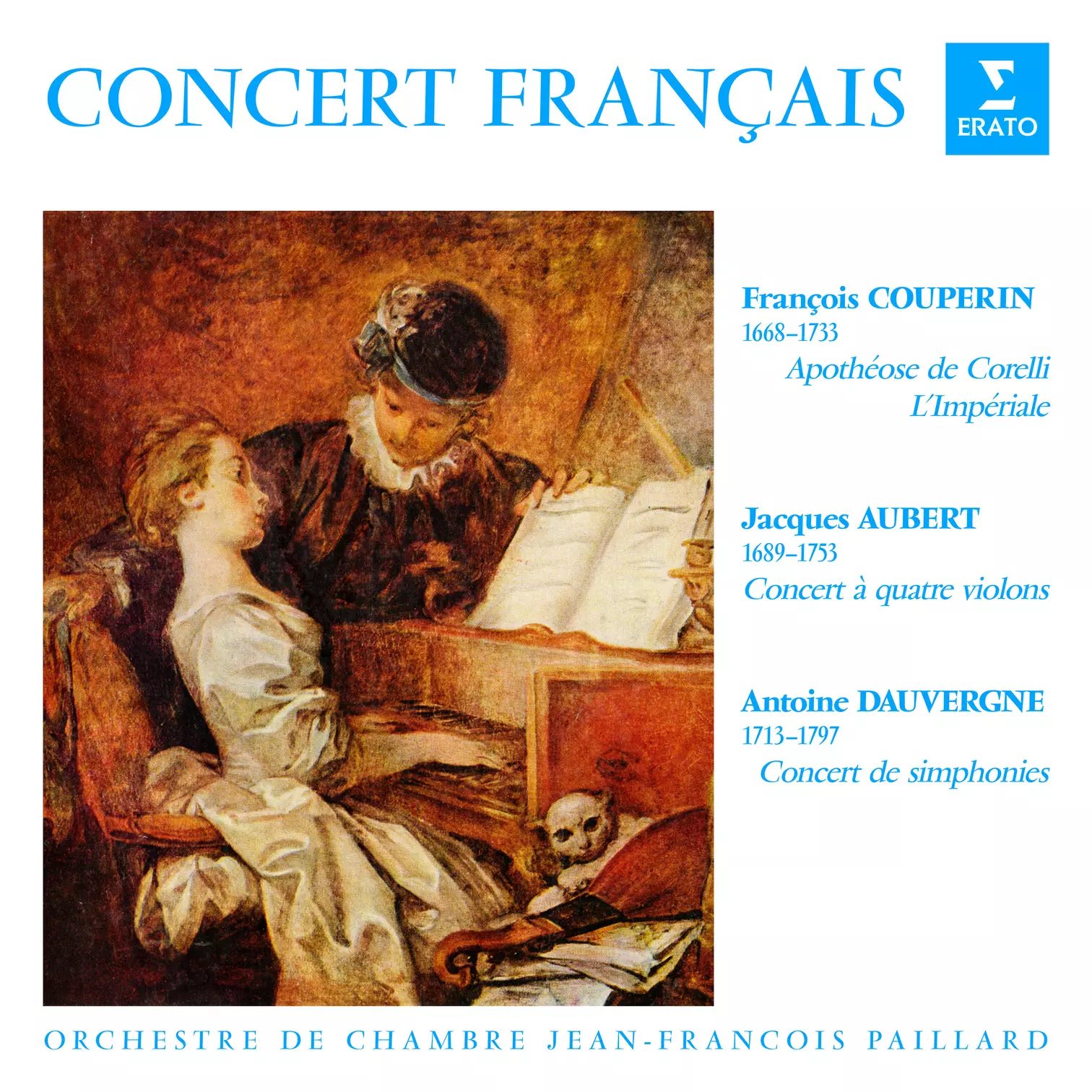 Concert français. Pièces de Couperin, Aubert & Dauvergne