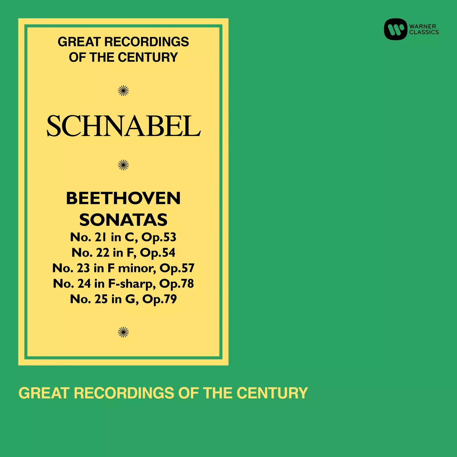 Beethoven: Piano Sonatas Nos 21 - 25
