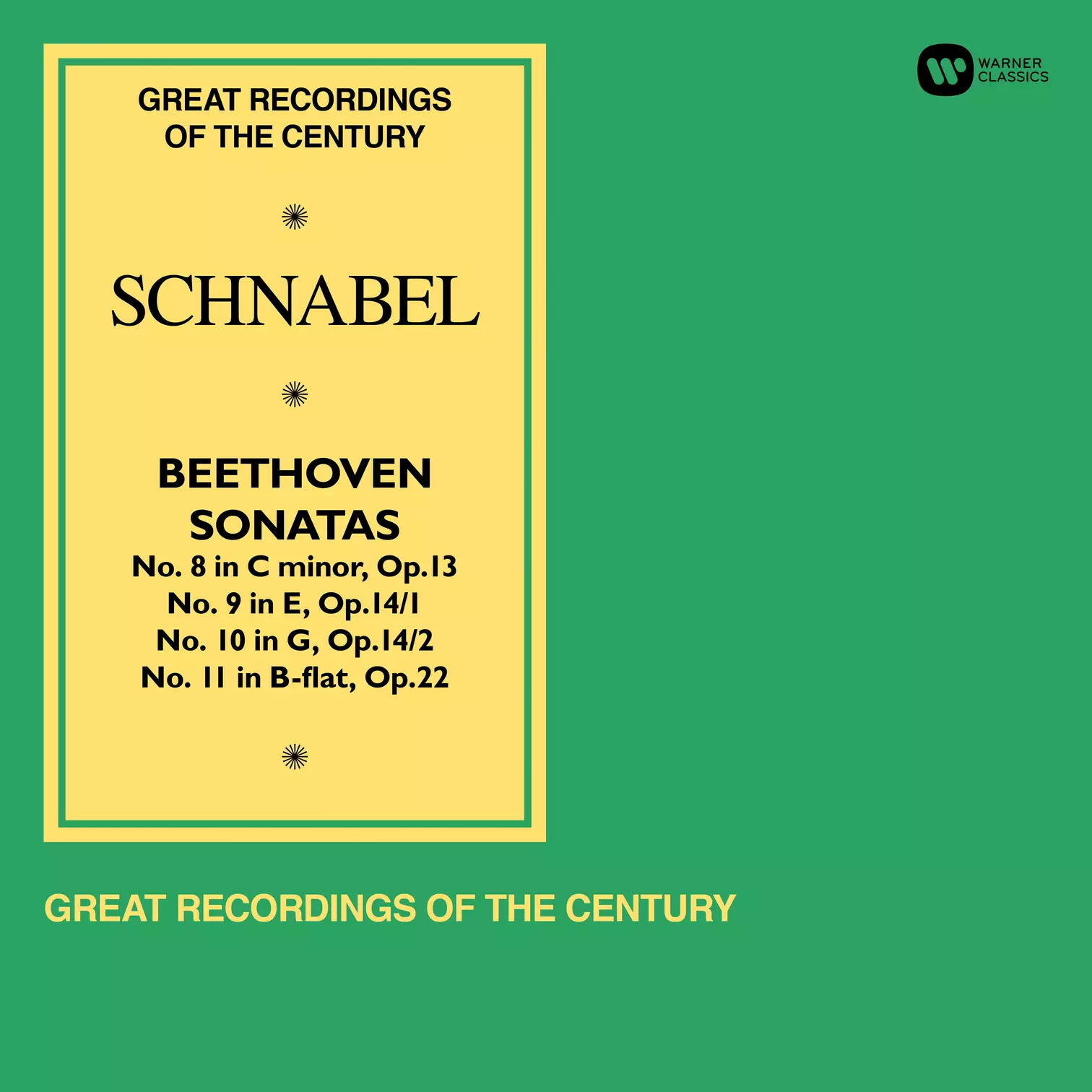 Beethoven: Piano Sonatas Nos. 8 “Pathétique”, 9, 10 & 11