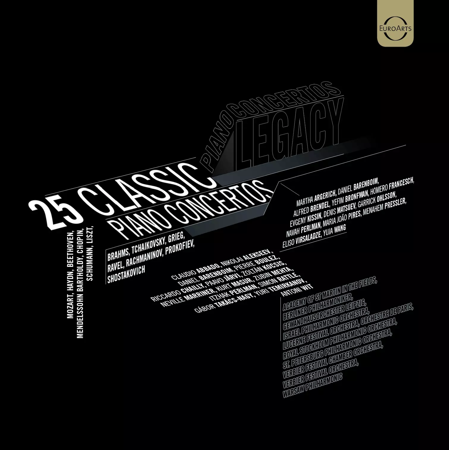 25 Classic Piano Concertos