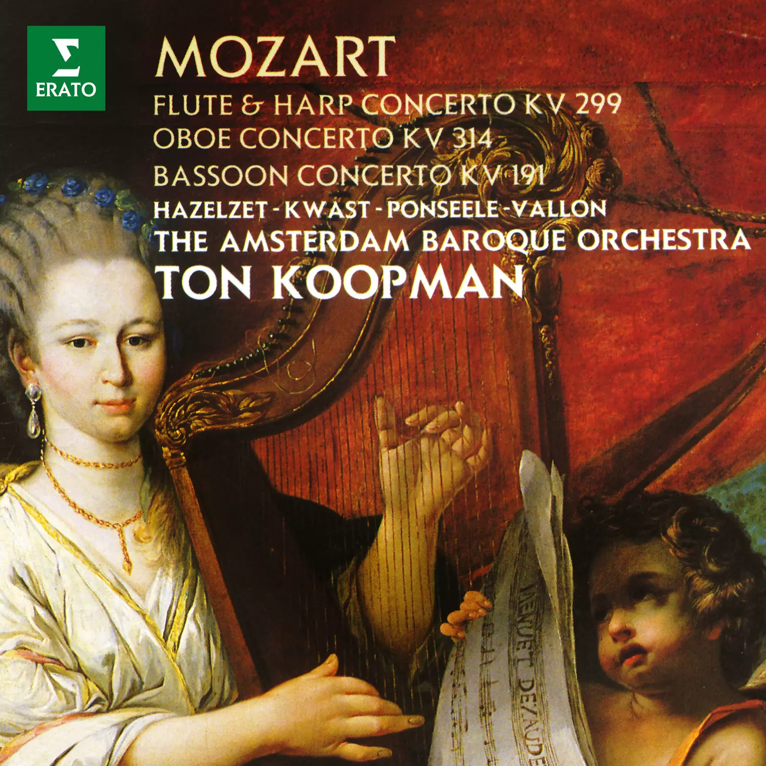 Mozart: Concertos for Flute and Harp, Oboe & Bassoon