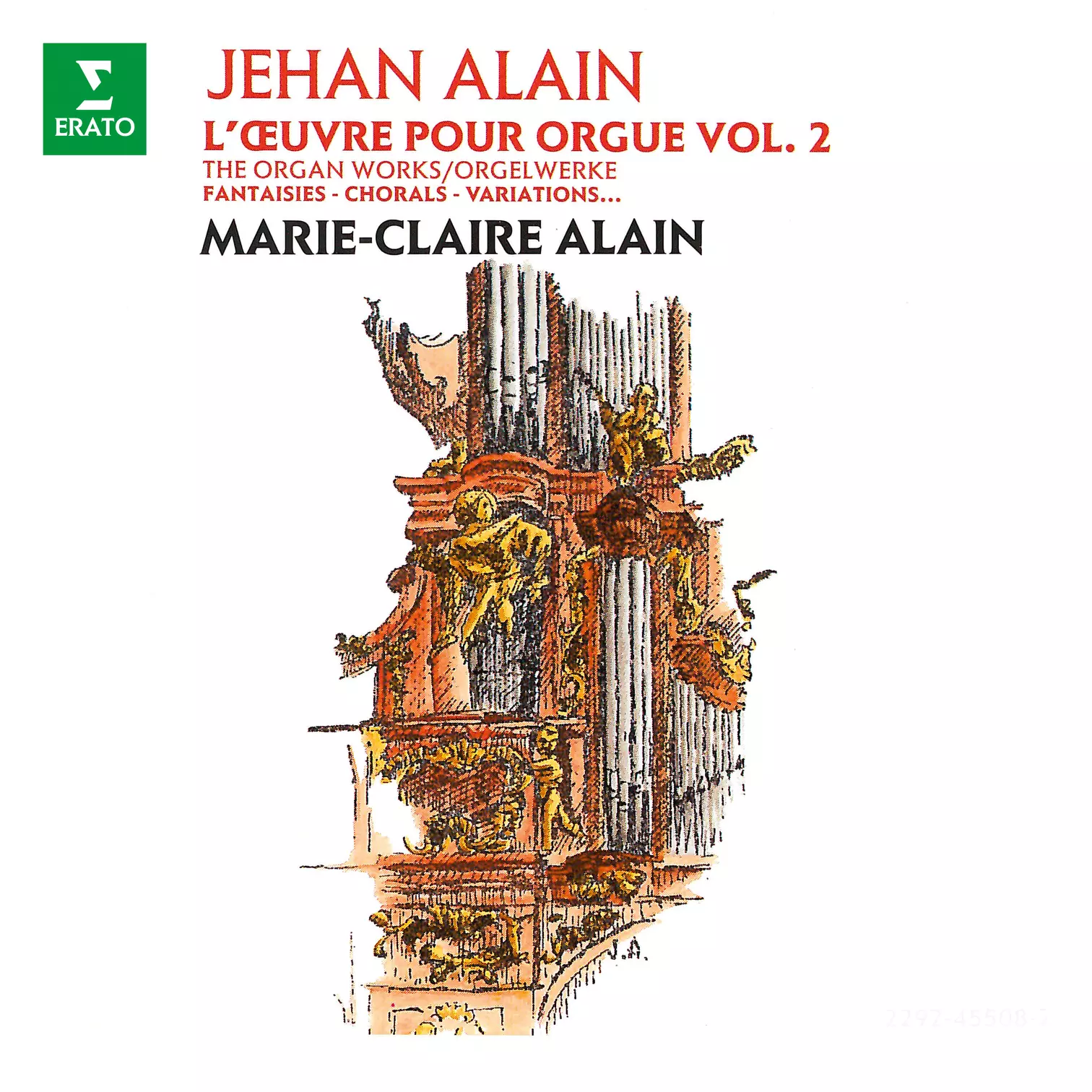 Alain: L'œuvre pour orgue, vol. 2 (À l'orgue de la cathédrale Saint-Christophe de Belfort)