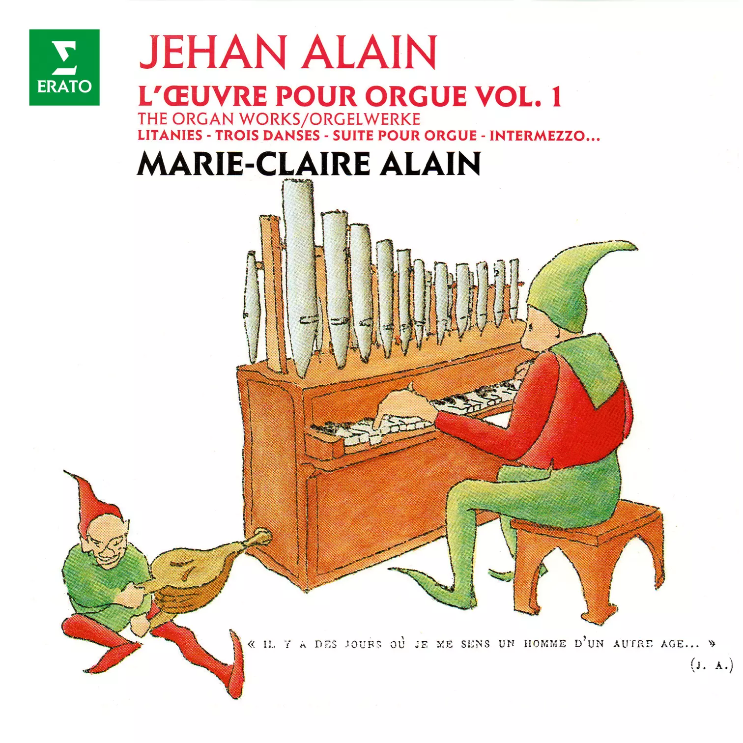 Alain: L'œuvre pour orgue, vol. 1 (À l'orgue de la cathédrale Saint-Christophe de Belfort)