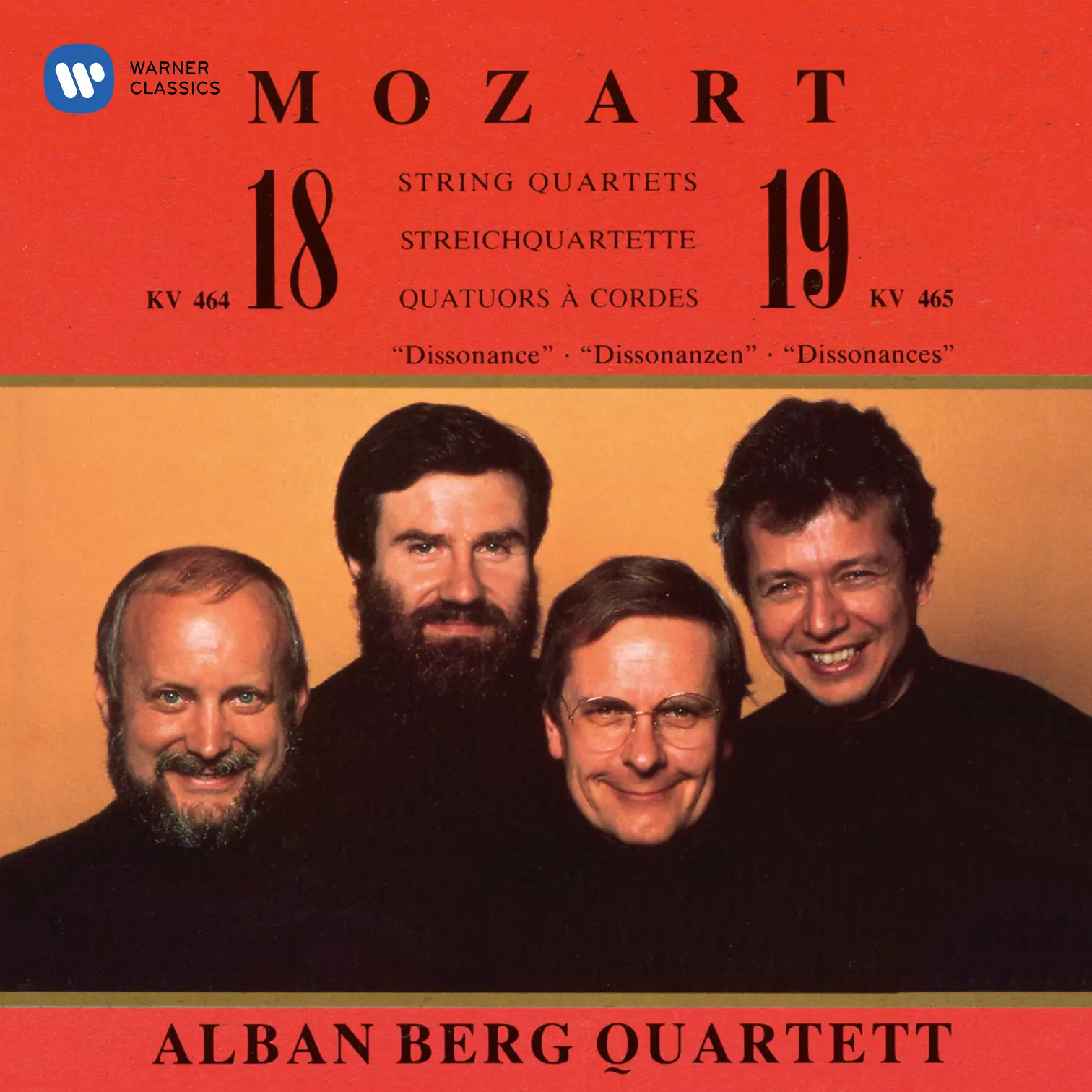 Mozart: String Quartets Nos. 18 & 19 “Dissonance”