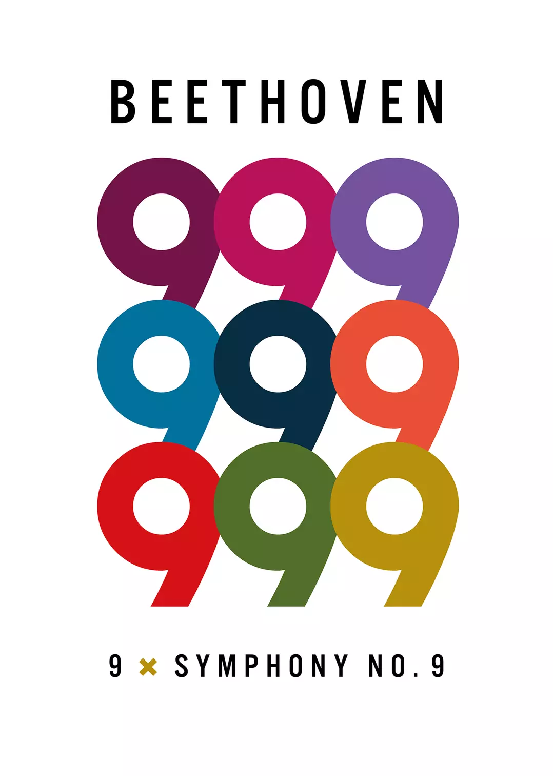 Beethoven: 9 x 9th Symphony