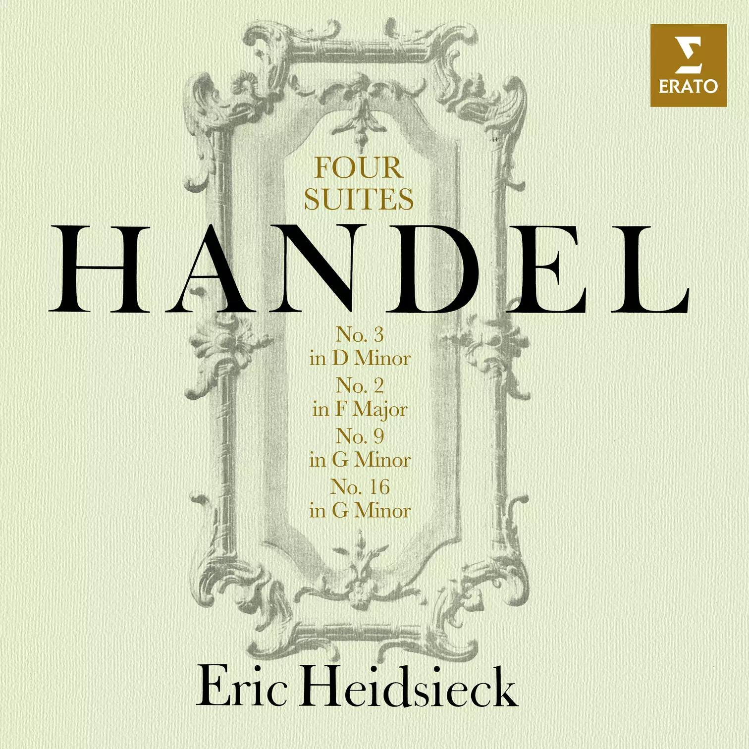 Handel: Four Keyboard Suites, Nos. 3, 2, 9 & 16