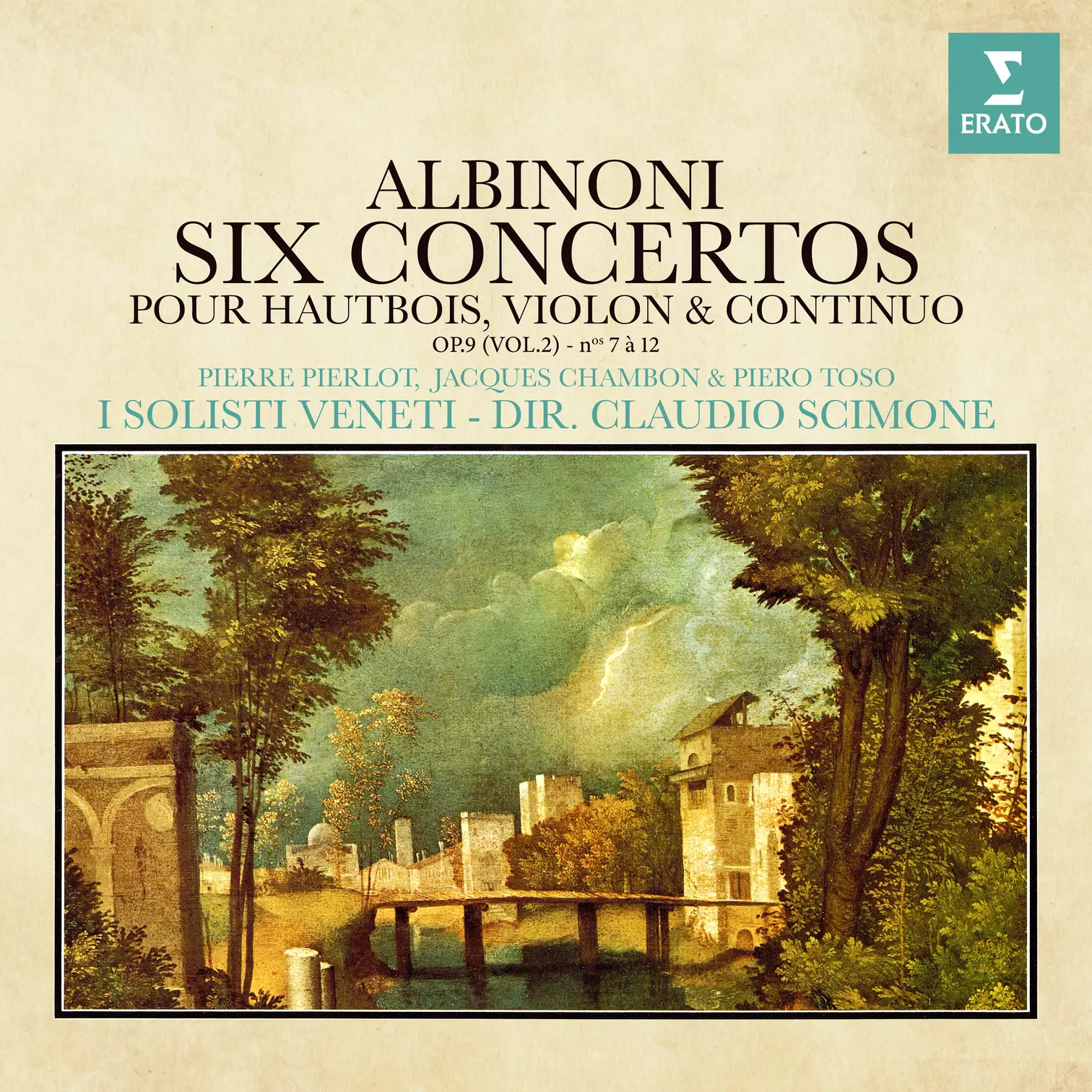 Albinoni: Concertos pour hautbois, violon et continuo, Op. 9 Nos. 7 - 12