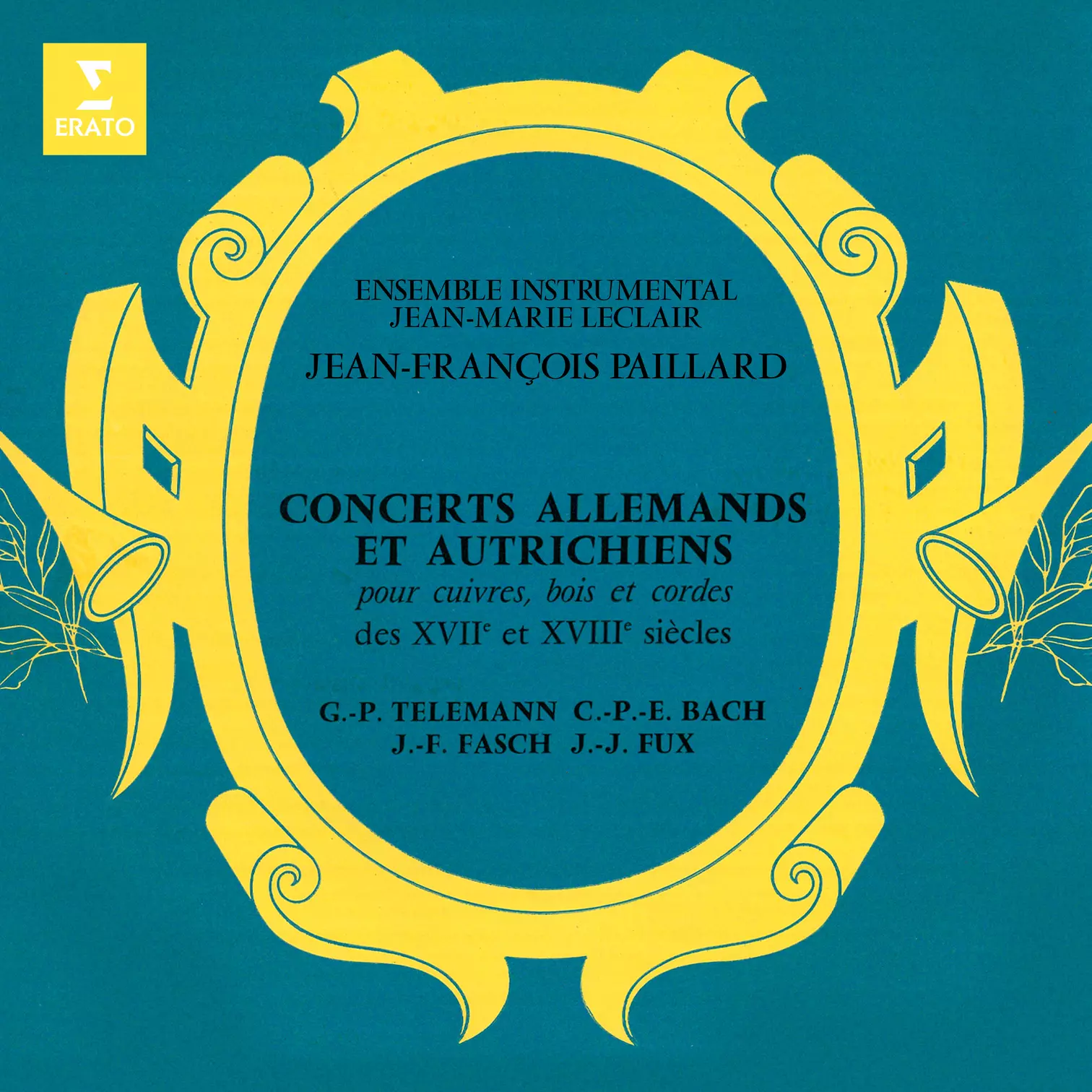 Concerts allemands et autrichiens des XVIIe et XVIIIe siècles: Telemann, CPE Bach, Fasch & Fux