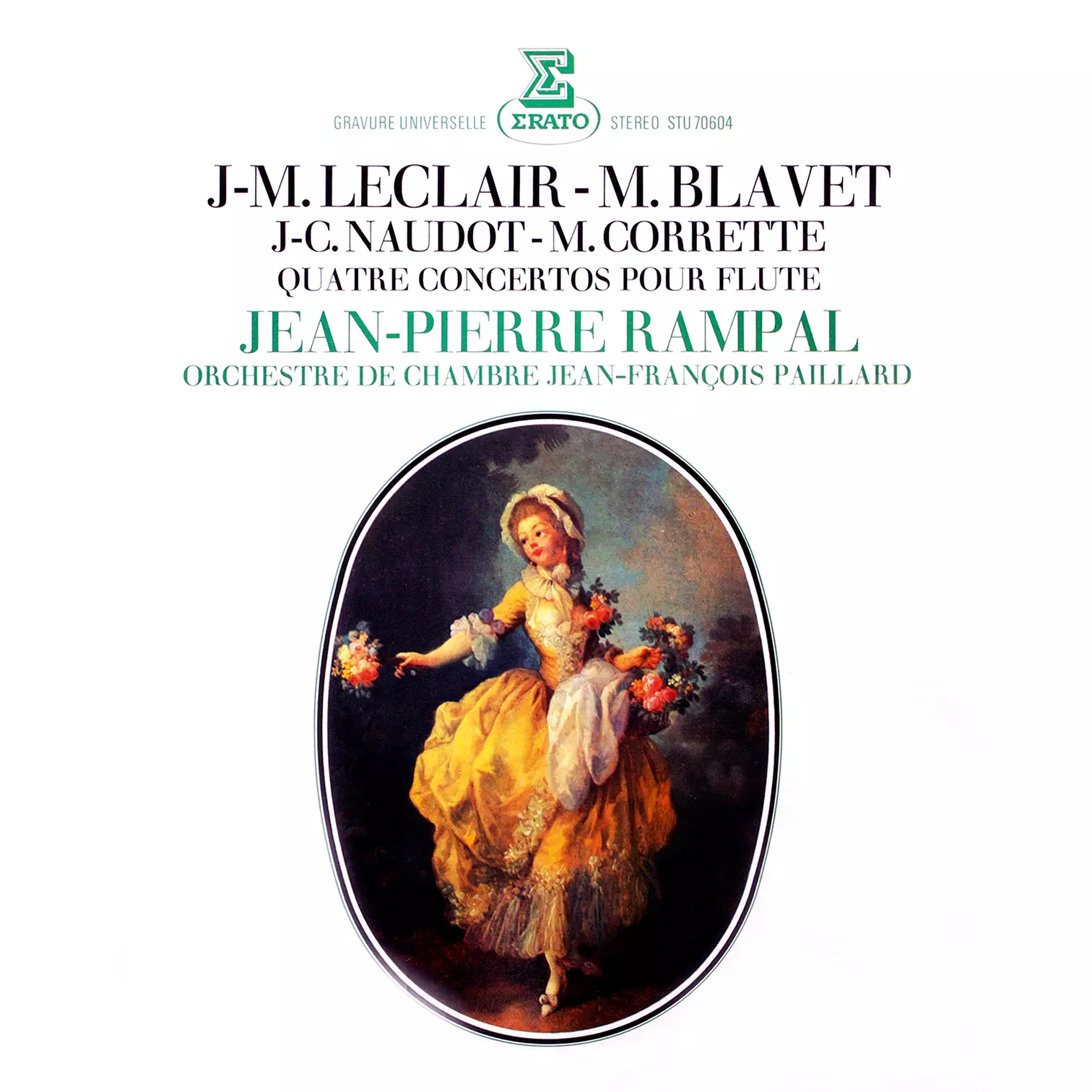 Leclair, Blavet, Naudot & Corrette: Concertos pour flûte